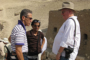 Hani Al Bagoury, Galal Alsinusy and John Romer