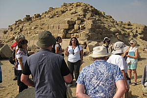 Enass Salah, Niuserra’s solar temple, Abu Ghurab