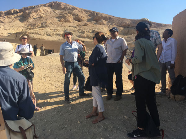 Our Course Director Bill Manley tells us about his work at the tomb of Ankhtify at Mo'alla